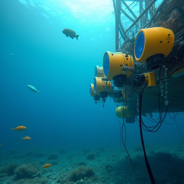 Monitorización ambiental marina con sensores